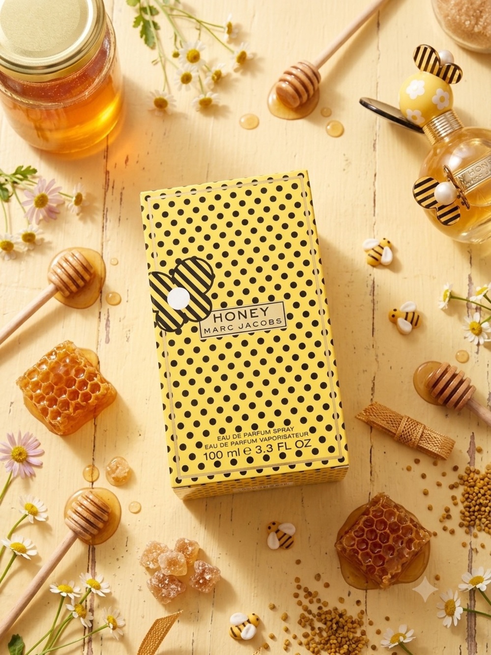 Marc Jacobs Honey Eau de Parfum - Yellow Polka Dot Box 100 ml